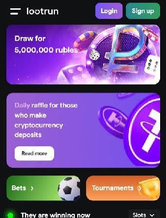 LootRUn Bet — Официальный сайт игровых ставок