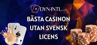 Casinon utan svensk licens Fördelar och nackdelar
